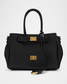 トートバッグ BALENCIAGA BLACK LEATHER BIARRITZ SHOPPING BAG 26741689_56448319_600.jpg