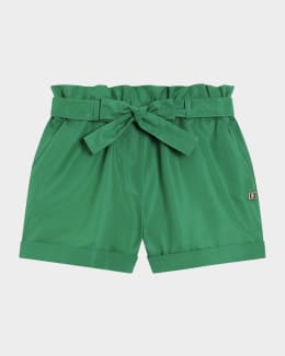 Burberry Boy's Oscar Check Cotton Shorts, Size 3-12 | Neiman Marcus