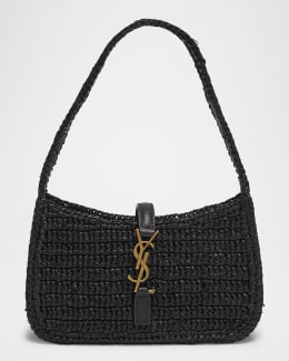 Saint Laurent Calypso Mini YSL Shoulder Bag in Plunged