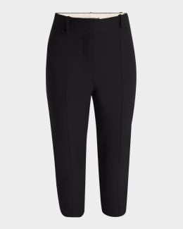 THE ROW Woolworth Mid-Rise Ankle Leggings | Neiman Marcus THE ROW Woolworth Mid-Rise Ankle Leggings | Neiman Marcus