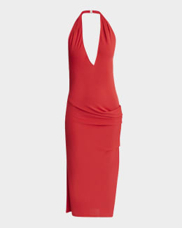 Jacquemus Marino Sleeveless Low-Back Mini Dress | Neiman Marcus
