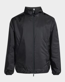 Moncler Men's Grimpeurs Hooded Jacket | Neiman Marcus Moncler Men's Grimpeurs Hooded Jacket | Neiman Marcus