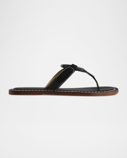 サンダル・ミュール The Dual T Sandals - Marc Jacobs - Leather - Black Marc Jacobs The Dual T Sandals | Black | FARFETCH