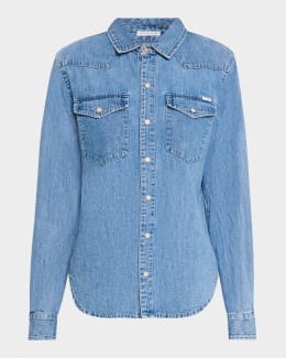 Polo Ralph Lauren Denim Western Shirt | Neiman Marcus