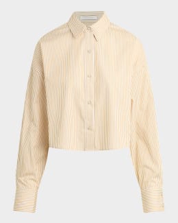 Cropped Boyfriend Shirt