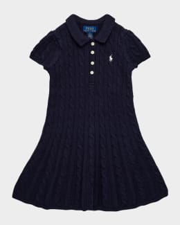 Ralph Lauren Childrenswear Girl's Logo Embroidered Drop