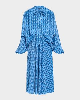 balenciaga shirt dress Twisted T-Shirt Made from 100% cotton Balenciaga | Layered Polo Dress
