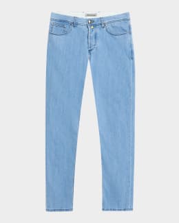JACQUEMUS ストレートレッグジーンズ 【関税込】 Jacquemus Men's Straight-Leg Jeans | Neiman Marcus