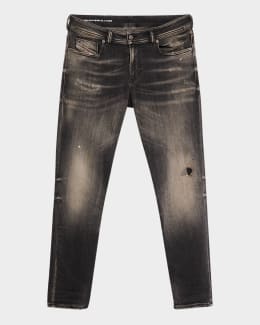 Dsquared2 Men's Sharpei Embellished Bootcut Jeans | Neiman