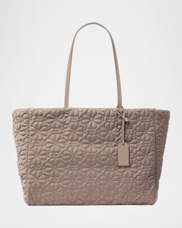 kate spade new york fresh picks flower canvas tote bag