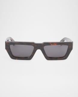 【送料&関税込】Off-White Chandler Sunglasses - Unisex Off-White: White Chandler Sunglasses | SSENSE 日本