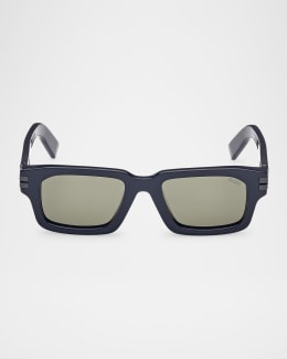 PRADA スクエアフレムメカネ B03VVISTA 23A1O1 Prada Eyewear プラダ・アイウェア スクエア眼鏡フレーム - FARFETCH