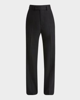 Wool trousers Pierre Balmain Black size 48 IT in Wool - 20651589
