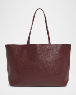 THE ROW N/S Park Tote Small in Lux Grained Calfksin | Neiman