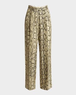 パンツ LOEWE Printed Crepe Pant Loewe Printed Crepe Pant | italist