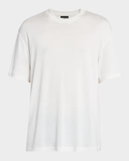 GIORGIO ARMANI SILK T-SHIRT シルク ジョルジオアルマーニシルクストレッチ黒Tシャツ