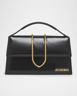 JACQUEMUS Le Bambino バッグ Jacquemus Le Bambino Leather Satchel Bag | Neiman Marcus