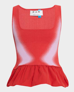 PH5 Yuki UV Reactive Wavy Asymmetric Dress | Neiman Marcus