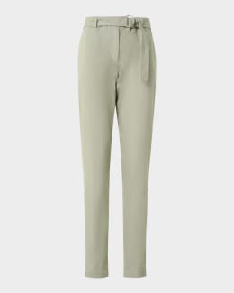 【カジュアルに組める♪】The Row Bonnette Pants THE ROW Bonnette Technical Cotton Pants | Neiman Marcus