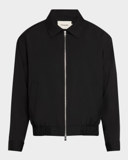 ジャケット Single-breasted poplin jacket MH1936_10RG_F0A08_S_OOO Limestone Single-breasted Poplin Jacket | Miu Miu