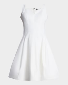 BCBGMAXAZRIA Cutout Bubble Mini Dress | Neiman Marcus