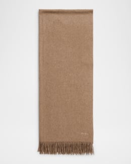 【送料&関税込】Max Mara magico Light Brown Wool Scarf Max Mara 'magico' Light Brown Wool Scarf | italist