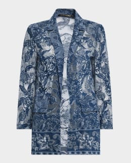 Weekend Max Mara Clown Tie-Waist Midi Shirtdress | Neiman Marcus