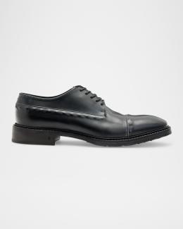 NEW John Varvatos Regent Deco Derby Oxfords in Silver Heather Men main image 2