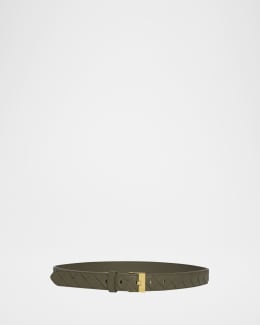 Bottega Veneta Leather Watch Belt | Neiman Marcus
