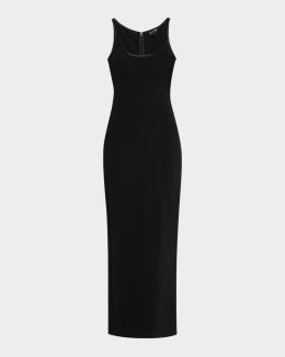 joe's jeans the reina strapless linen blend midi dress Joe's Jeans The Reina Strapless Linen Blend Midi Dress