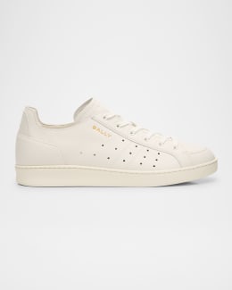 Brioni Men's Leather Low-Top Sneakers | Neiman Marcus