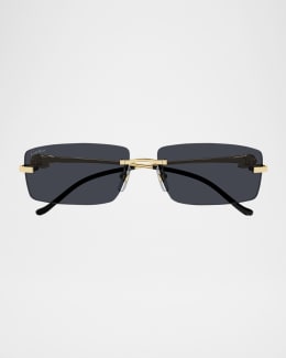 CARTIER 長方形フレムサンクラス CT0546S 001 Cartier CT0546S 001 Sunglasses - Pretavoir