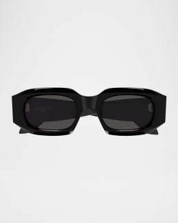 qe1r 様　SAINT LAURENT サンローラン Saint Laurent Acetate Rectangle Sunglasses | Neiman Marcus