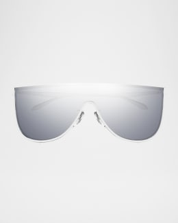 サングラス Alaia Shield Sunglasses In l ALAIA Shield Metal Sunglasses | Neiman Marcus