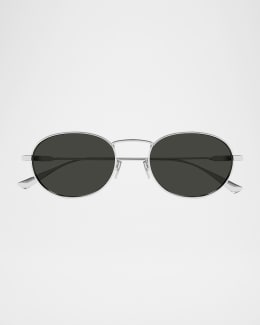 Saint Laurent 57mm Acetate Semi-Shield Sunglasses | Neiman Marcus