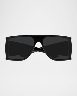 Saint Laurent Men's SL 660 Acetate Rectangle Sunglasses | Neiman