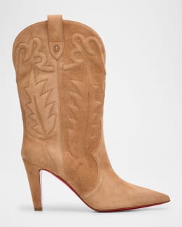 【SAINT LAURENT】SUEDE NIKI BOOTS●8013930LI002701 NIKI booties in suede | Saint Laurent | YSL EN