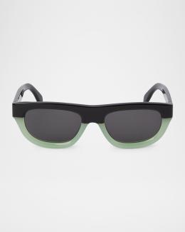 Palm Angels Claire Cat-Eye Acetate Sunglasses | Neiman Marcus display picture 2