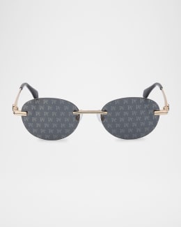 サングラス by FAR Sunglasses Texas Matt - By Far - l - Silver tone Sunglasses Texas Matt - By Far - Metal - Silver tone Blue