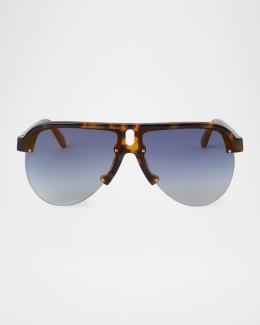 Palm Angels Hollywood Cat-Eye Acetate Sunglasses | Neiman Marcus display picture 2