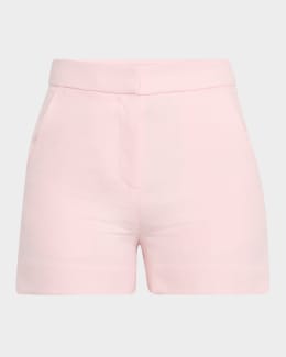 ショートパンツ ZIMMERMANN 'Illuminate Tuck' shorts Pink Zimmermann High Tide Tuck Shorts | Shopbop