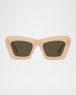 Loewe Cat Eye Sunglasses W/ Anagram | Neiman Marcus