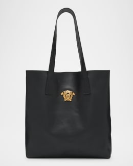 Versace Medusa 95 Large Leather Tote Bag | Neiman Marcus