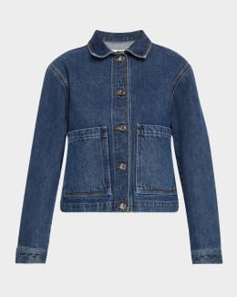 【マスト商品♪】CELINE JEANS JACKET トリオンフ BUTTONS トリオンフ ブルゾンジャケット プリンス・オブ・ウェールズ