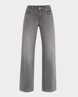 ANINE BING Kate Straight-Leg Jeans | Neiman Marcus