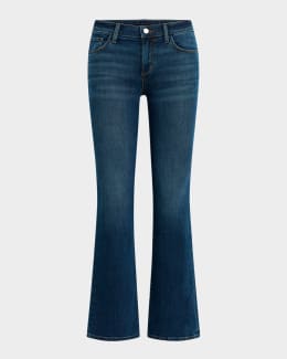 【関税込み】FRAME ブルー Le Crop Mini Boot ジーンズ FRAME Le Crop Mini Boot Jeans — punchboutique.com
