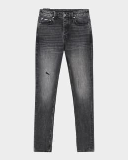 TOM FORD Men's Rinsed Selvedge Slim-Fit Jeans | Neiman Marcus