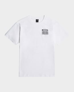 “Scotch & Soda” SSグラフィックTシャツ White/Record Scotch & Soda White Graphic Tee