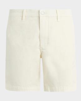 Ralph Lauren Purple Label Men's Silk-Linen Shorts | Neiman Marcus