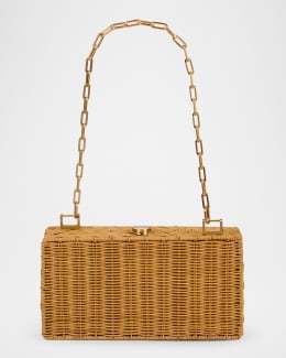 Cult Gaia Osa Braided Zip Shoulder Bag | Neiman Marcus